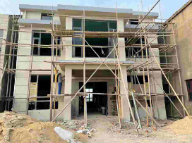 別墅設(shè)計(jì)施工外墻涂料步驟